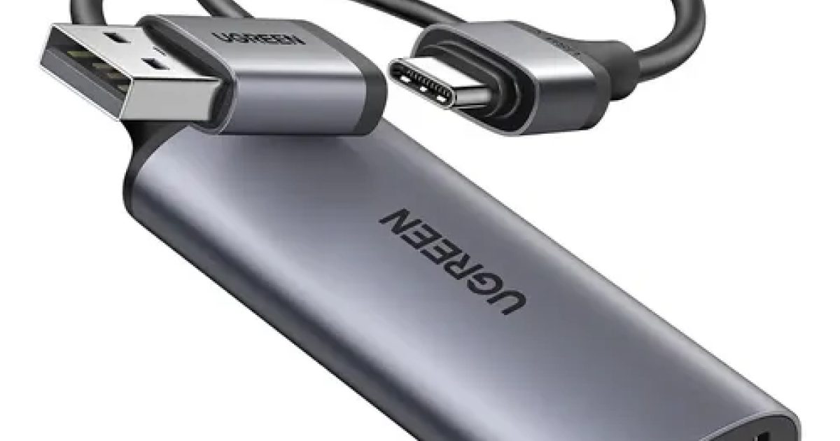 Placa Captura Ugreen Usb A/c 1080 60fp Hdmi 4k30hz Preto - R$ 211,99