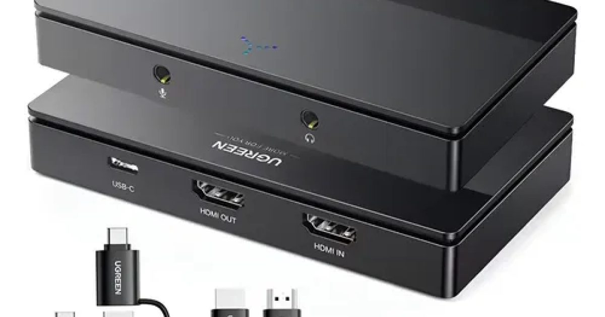 Placa De Captura Ugreen Cm630 Hdmi 1080p60 - R$ 467,41